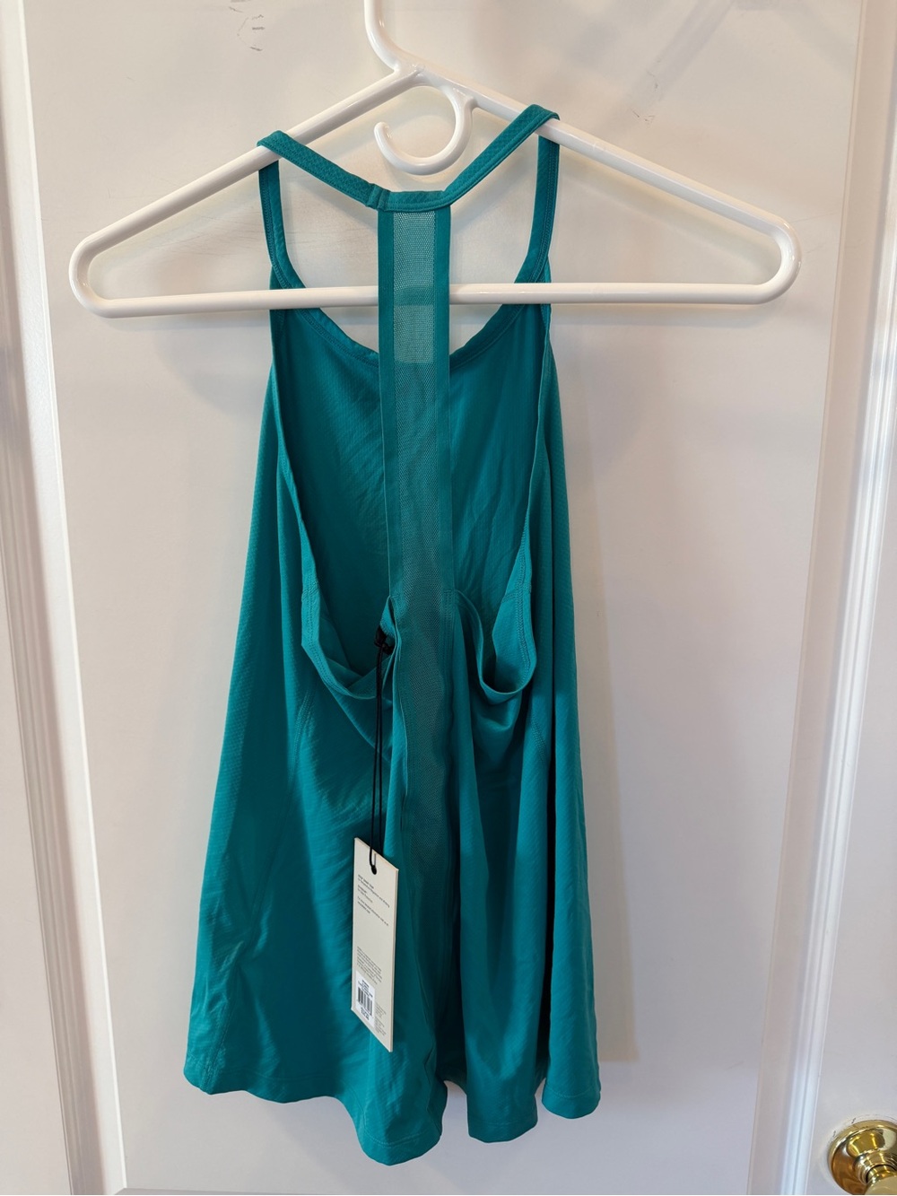 Second Skin NWT Womens XS Elastic Back Jade Tank $25